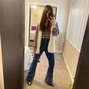 Free People Jayda cord flare jeans